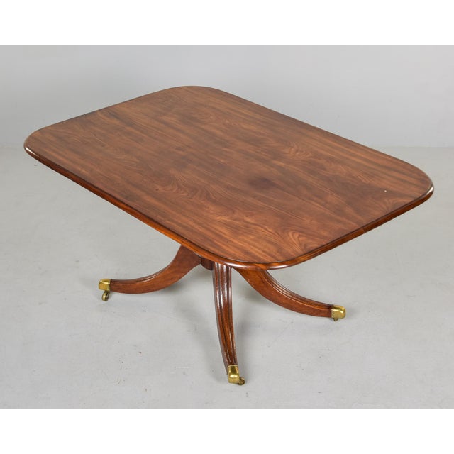 Early 19th Century English Mahogany Regency Tilt-Top Breakfast Table For Sale - Image 4 of 12