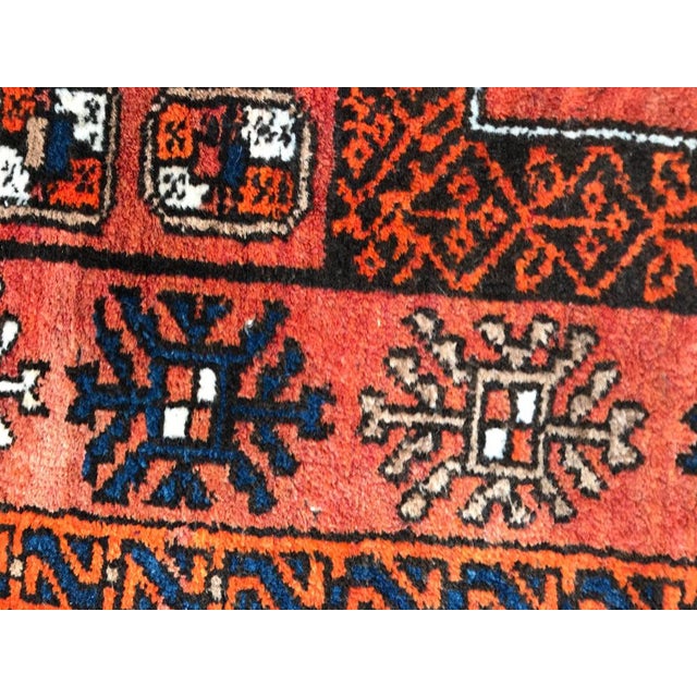 1950s Small Afghan Baluch Rug For Sale - Image 5 of 10