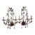 Vaughan Designs "Montigny Rock Crystal Wall Light" in Gilt Finish, 3 Arms - A Pair For Sale