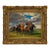 Mid-20th Century Salvator Domingo - Horse Racing Scene, Oil on Canvas For Sale