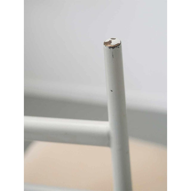 Metal Dining Chair attributed to Gio Ponti for Cassina For Sale - Image 7 of 8