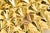 Gold Vintage Studded Spiky Gold Polychrome Sculptural Ceramic Lamps Italy, Restored, 1970's For Sale - Image 8 of 12