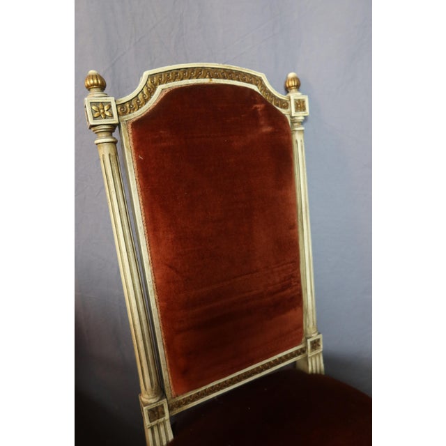 Directoire Chair Series, 1950s, Set of 12 For Sale - Image 12 of 15