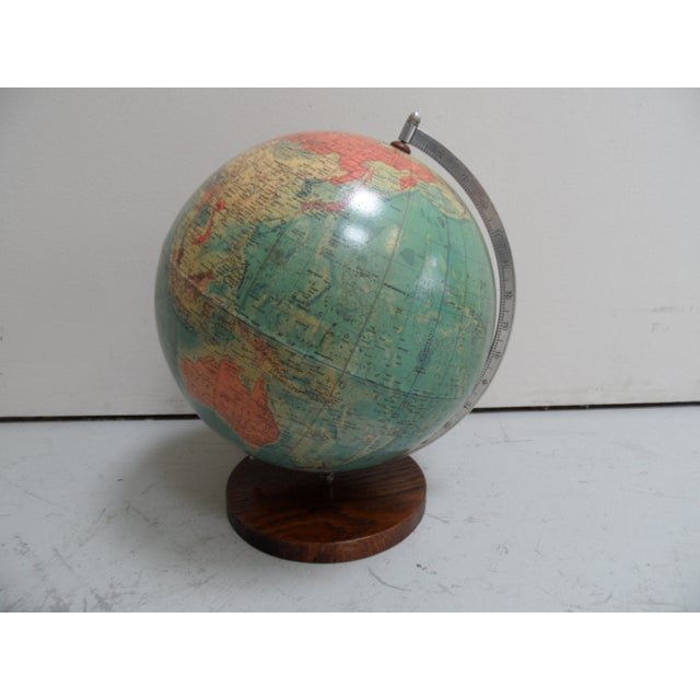 Vintage Globe in Papier Mache, 1950s For Sale - Image 11 of 11