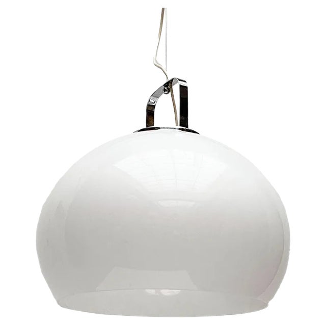 Mid-Century Italian Space Age Zurigo Pendant Lamp by Luigi Massoni for Guzzini For Sale
