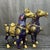 Impressive Pair of Vintage Cloisonné Enamel War Horses For Sale In Los Angeles - Image 6 of 9