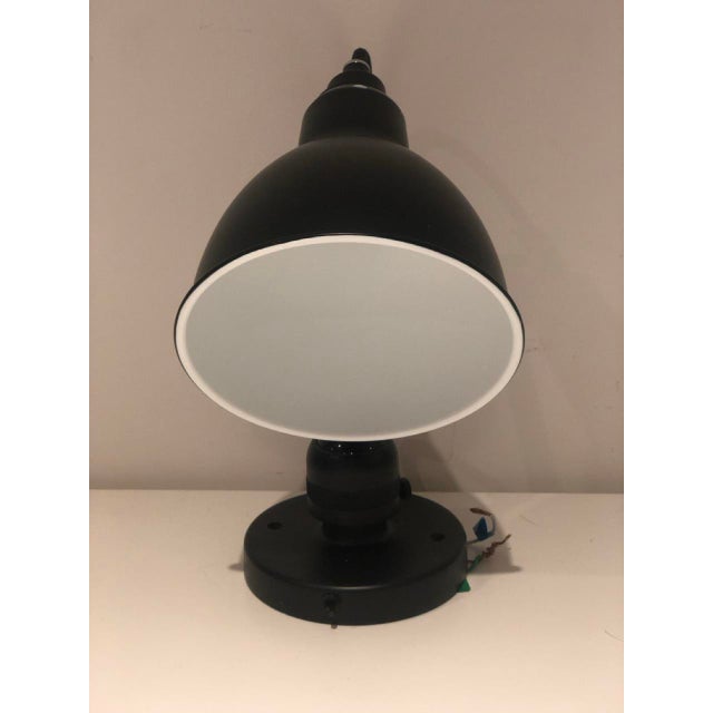 French industrial classic. Lampe Gras N°304 by DCW éditions. Black matte steel throughout with precision-engineered...