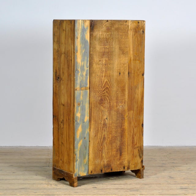 Vintage Rustic Pine Cabinet, 1920 For Sale - Image 11 of 12
