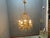Italian Florentine Tole Chandelier, Italy, 1950s For Sale - Image 11 of 12