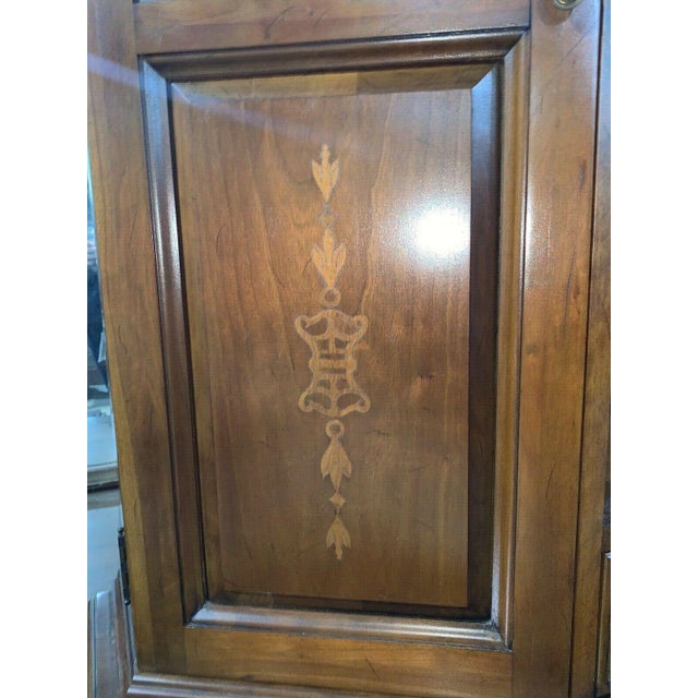 Davis Co, Solid Cherry Dining Room Hutch Display Chairish