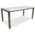 Kristalia Sushi Wooden Dining Table in White and Silver For Sale - Image 13 of 13