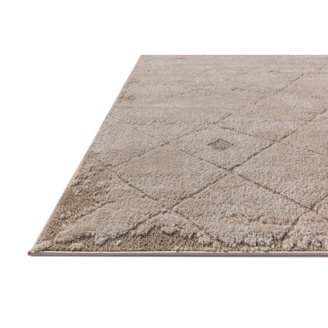 Contemporary Amber Lewis x Loloi Monty Beige / Natural 9'-2" x 13' Area Rug For Sale - Image 3 of 7