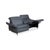 Himolla 1065 Leather Two-Seater Blue Grey Electric Function Sofa For Sale - Image 5 of 18