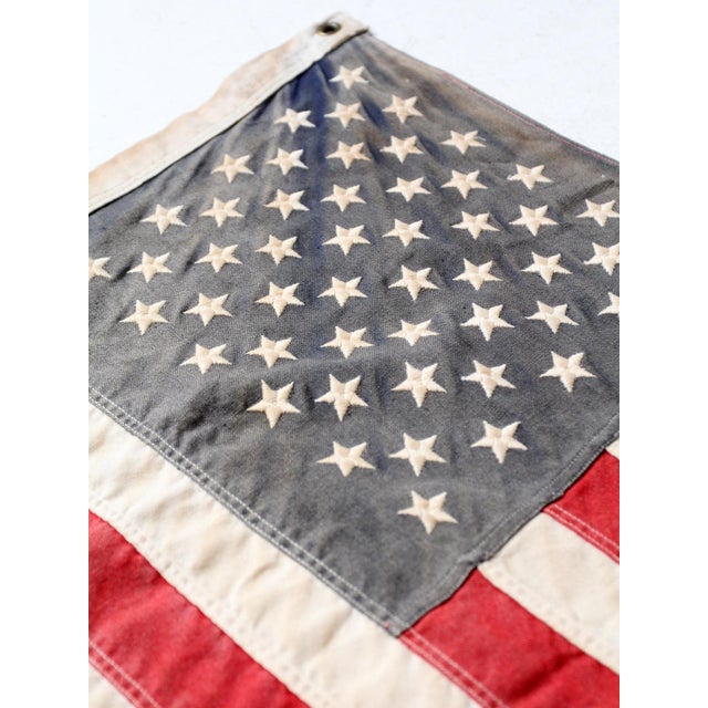 Vintage American Flag For Sale - Image 6 of 6