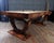 Brown Art Deco Burr Walnut Convertible Pool Dining Table by Sir William Bentley, 1990 For Sale - Image 8 of 18