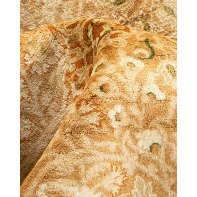 Textile Mogul, One-of-a-Kind Hand-Knotted Area Rug in Brown, 4' 7" x 7' 1" For Sale - Image 7 of 8