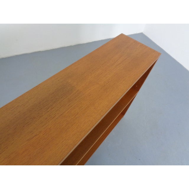 Large Freestanding Teak Bookcase, Denmark, 1960s For Sale - Image 11 of 15