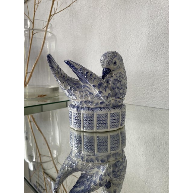 Ceramic Bird Box Italy, 1950s For Sale - Image 16 of 18