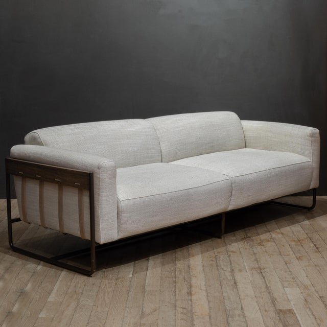 Modern Ella Sofa-91" Gable Taupe by Four Hands For Sale - Image 3 of 13