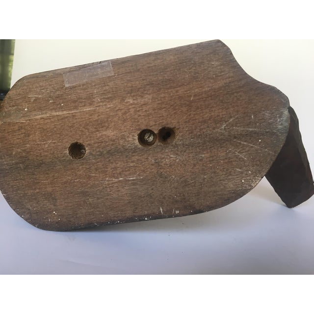 Carved 2-Headed African Bust For Sale - Image 11 of 11