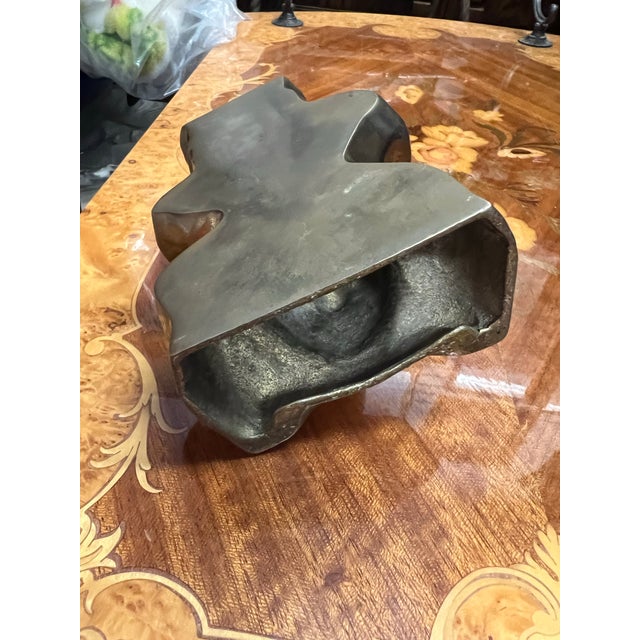 Vintage Brass Clown Bookend, Door Stopper For Sale In West Palm - Image 6 of 11