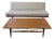 Vintage Refurbished Walnut Coffee Table For Sale