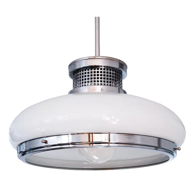 Pendant Light in the style of Josef Hoffmann For Sale