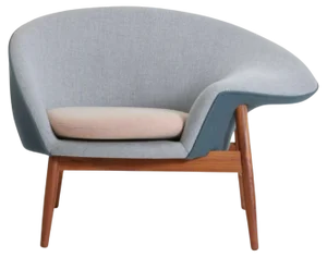 Fried Egg Right Lounge Chair by Warm Nordic