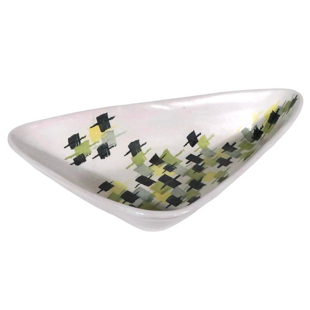 Off-white Mid 20th Century Italian Ceramic Dish For Sale - Image 8 of 9