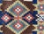 Textile Swedish Folk Art Hand-Crafted Röllakan Tapestry, 19th Century For Sale - Image 7 of 12