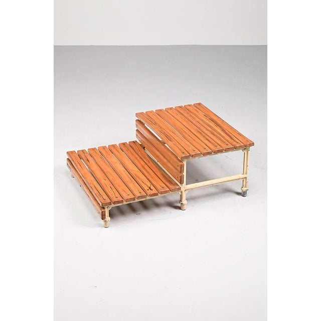 Industrial Plant Table in Wood For Sale - Image 10 of 10