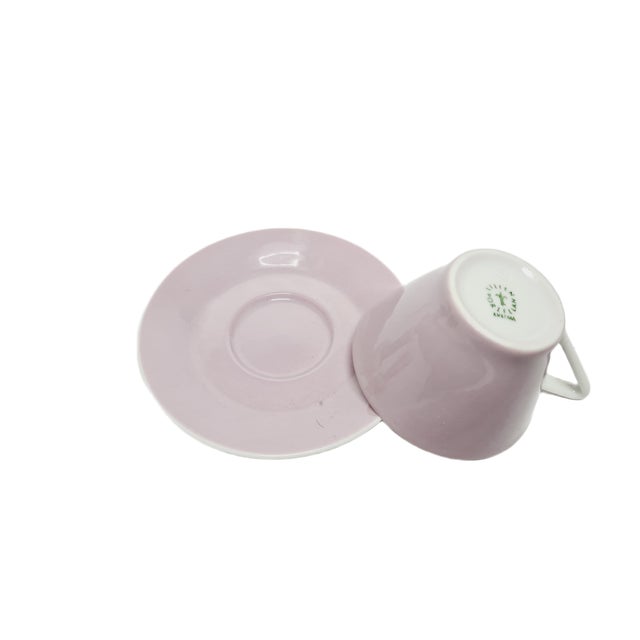 Postmodern Postmodern Cup and Saucer, Poland, 1970s, Set of 2 For Sale - Image 3 of 9