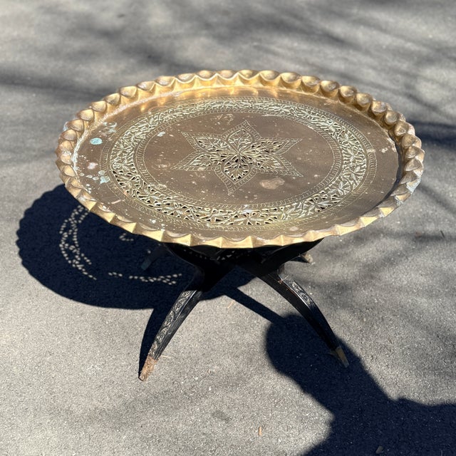 Mid Century Spider Leg Bronze Coffee Table For Sale - Image 4 of 5