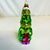 This Mercury Glass Christmas Ornament is two stacking frogs with a Christmas present. The smaller frog on top is wearing a...