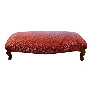Antique French Provincial Rectangular Footstool For Sale