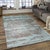 Amara Captivating Silver Hand-Knotted Wool Rug Carpet, Abstract Modern Design For Sale In New York - Image 6 of 6