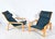 Mid-Century Modern Mid-Century Modern Pulkka Lounge Chairs by Ilmari Lappalainen for Asko, Finland, 1960s, Set of 2 For Sale - Image 3 of 18