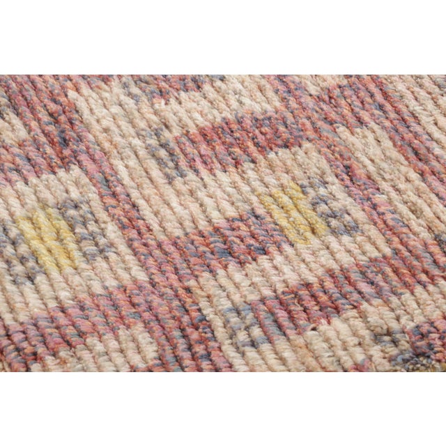 Hand-knotted in wool, this 2x3 contemporary Scandinavian rya rug joins Rug & Kilim’s Scandinavian collection as a...