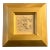Contemporary Original Wayne Cunningham Small Abstract Ink Drawing Gilt Wood Frame Signed For Sale