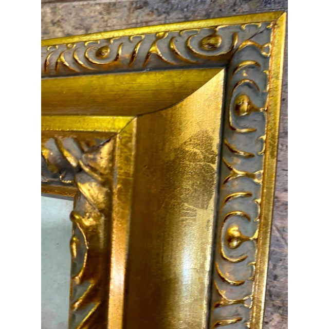 Pink 1970s Vintage “Springtime in Texas” Painting in Giltwood Frame For Sale - Image 8 of 10