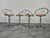 Animal Skin Mid-Century Space Age Chrome Dining Chairs, Italy, 1970s, Set of 4 For Sale - Image 7 of 10