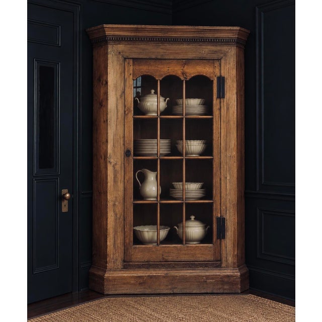 Antique Corner Cupboard For Sale In New York - Image 6 of 6