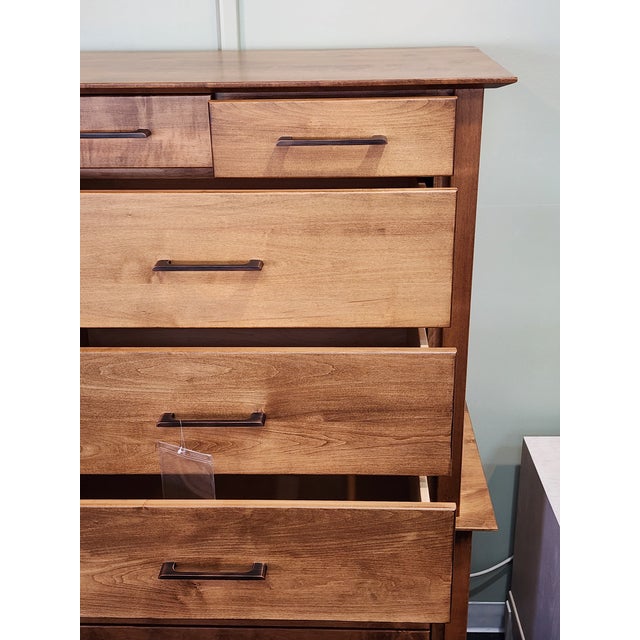 Beautiful Amish Tall Chest For Sale - Image 9 of 10