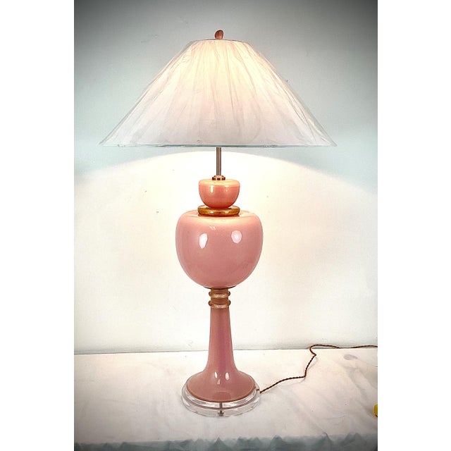 Tall Vintage Italian Table Lamp Circa 1940s For Sale - Image 12 of 12