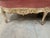 Louis XV Style Bench in Lacquered and Gilded Beechwood For Sale - Image 3 of 17