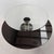 Extendable Round Glass Table Moon attributed to Mario Mazzer for Zanette, 1980s For Sale - Image 13 of 18