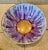 1980s Vintage Set of Rob Turner Hand Painted Bone China Bowl and Platter- 2 Pieces For Sale - Image 5 of 11