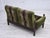 Vintage Scandinavian Two-Seater Sofa in Green Furniture Velour and Beech, 1970s For Sale - Image 16 of 18