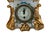 Rococo Antique Carl Thieme Dresden Porcelain Mantel Clock Figural Pastoral Woman Lamb Germany 1890s-1900s For Sale - Image 3 of 6