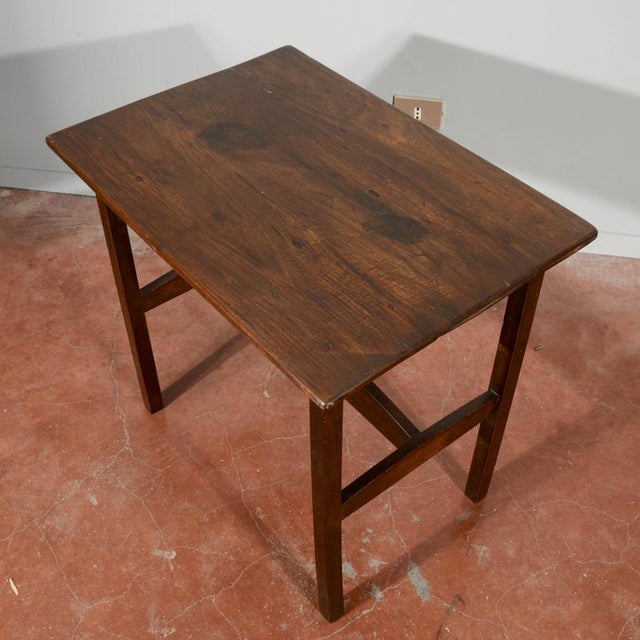 Wood Low Coffee Table in Wood Italia, 1940s For Sale - Image 7 of 9